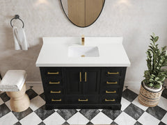 Charlotte 48 in. W x 22 in. D Single Sink Bathroom Vanity - photo 20