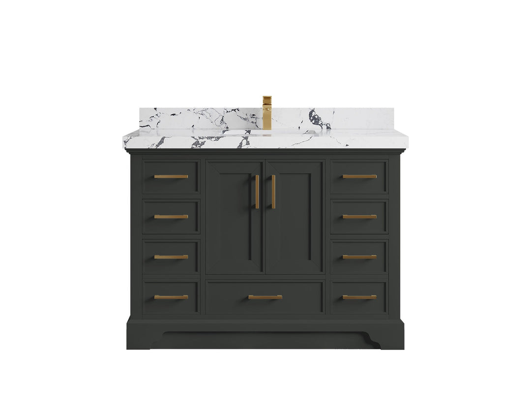 Charlotte 48 in. W x 22 in. D Single Sink Bathroom Vanity - Willow Bath and Vanity