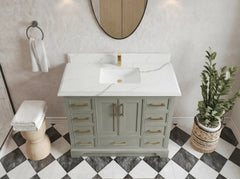 Charlotte 48 in. W x 22 in. D Single Sink Bathroom Vanity - photo 19