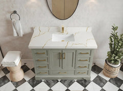 Charlotte 48 in. W x 22 in. D Single Sink Bathroom Vanity - photo 28