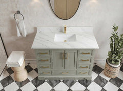 Charlotte 48 in. W x 22 in. D Single Sink Bathroom Vanity - photo 26