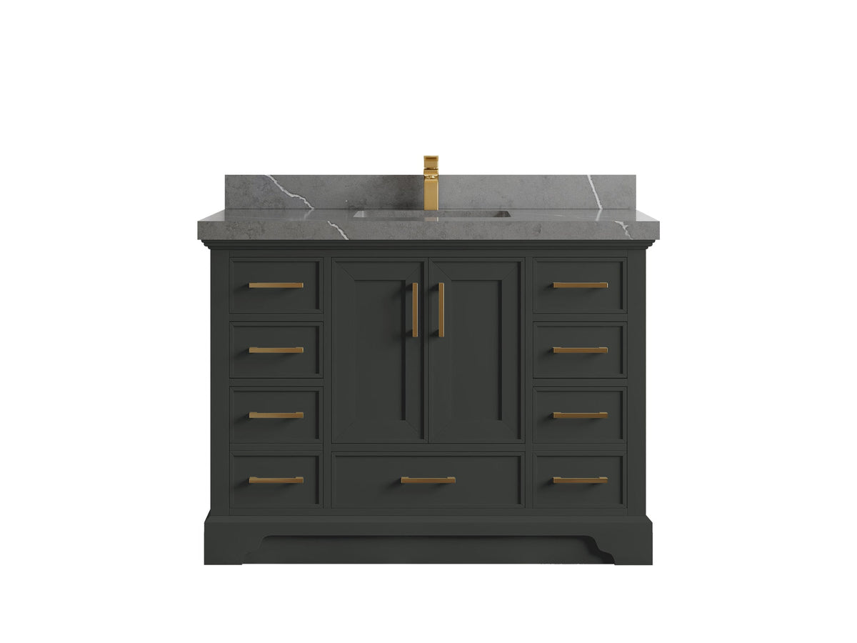 Charlotte 48 in. W x 22 in. D Single Sink Bathroom Vanity - Willow Bath and Vanity