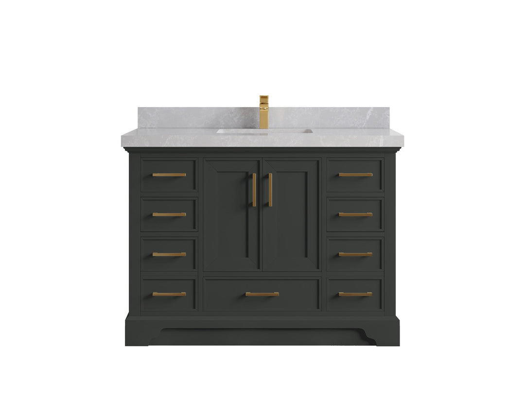 Charlotte 48 in. W x 22 in. D Single Sink Bathroom Vanity - Willow Bath and Vanity