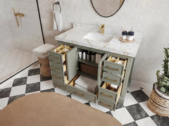 Charlotte 48 in. W x 22 in. D Single Sink Bathroom Vanity - photo 2