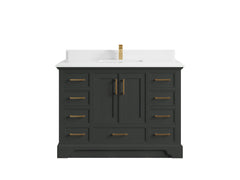 Charlotte 48 in. W x 22 in. D Single Sink Bathroom Vanity - photo 26