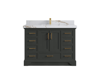 Charlotte 48 in. W x 22 in. D Single Sink Bathroom Vanity - Willow Bath and Vanity
