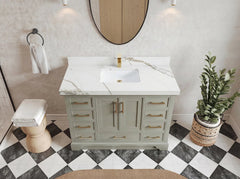 Charlotte 48 in. W x 22 in. D Single Sink Bathroom Vanity - photo 6