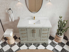 Charlotte 48 in. W x 22 in. D Single Sink Bathroom Vanity - photo 10