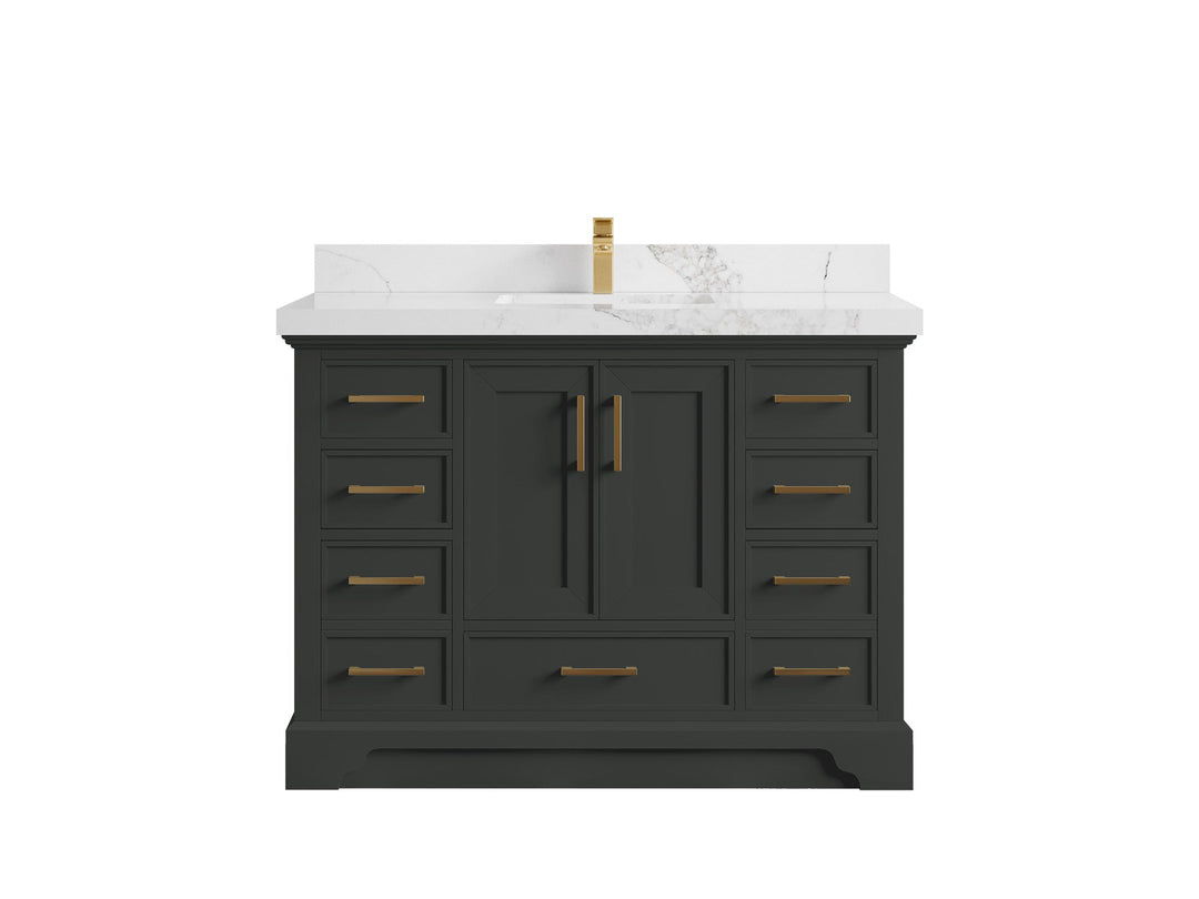 Charlotte 48 in. W x 22 in. D Single Sink Bathroom Vanity - Willow Bath and Vanity