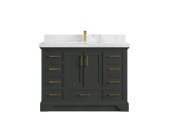 Charlotte 48 in. W x 22 in. D Single Sink Bathroom Vanity - photo 14