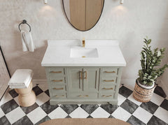 Charlotte 48 in. W x 22 in. D Single Sink Bathroom Vanity - photo 11