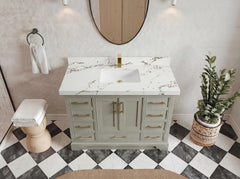 Charlotte 48 in. W x 22 in. D Single Sink Bathroom Vanity - photo 14