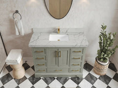 Charlotte 48 in. W x 22 in. D Single Sink Bathroom Vanity - photo 22