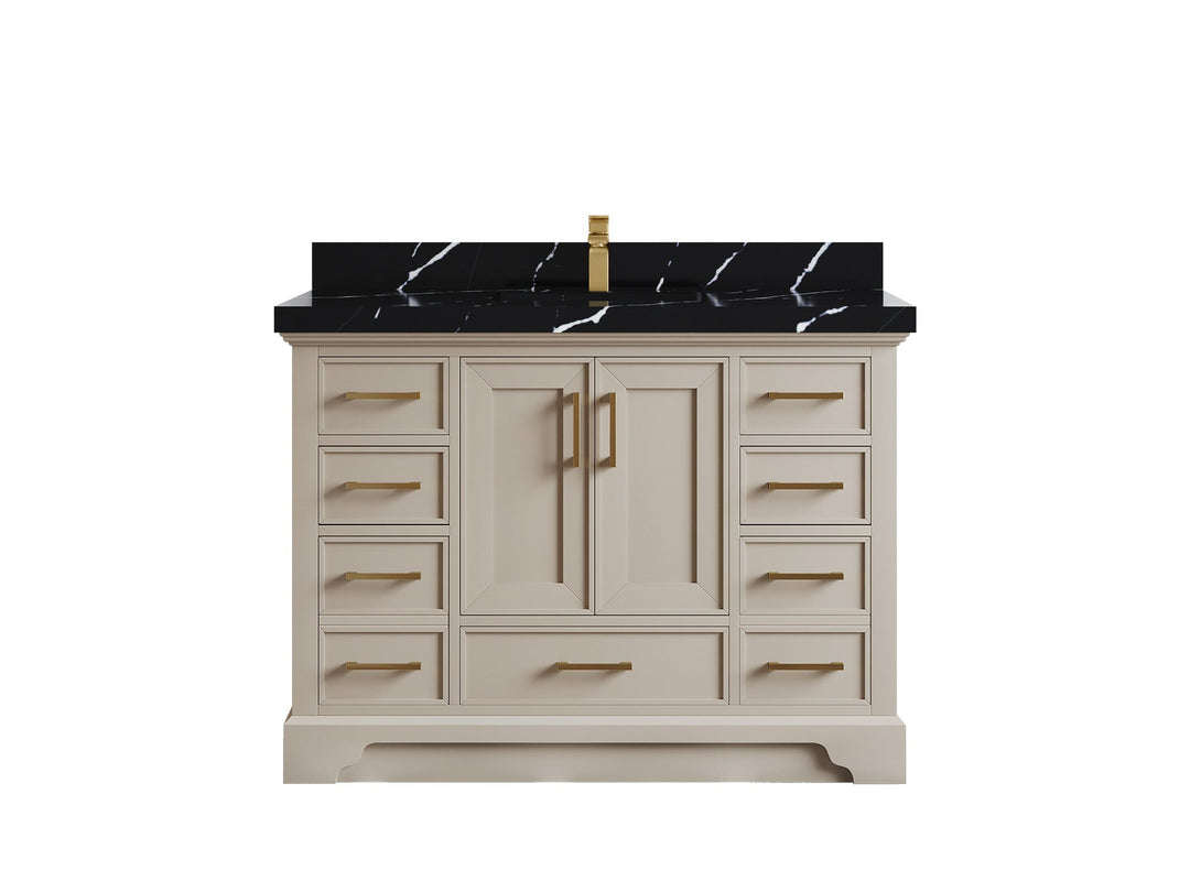 Charlotte 48 in. W x 22 in. D Single Sink Bathroom Vanity - Willow Bath and Vanity