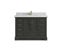 Charlotte 48 in. W x 22 in. D Single Sink Bathroom Vanity - photo 16