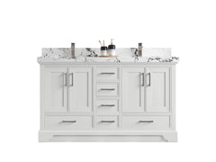 Charlotte 60 in. W x 22 in. D Double Sink Bathroom Vanity - photo 1