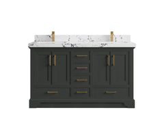 Charlotte 60 in. W x 22 in. D Double Sink Bathroom Vanity - photo 38