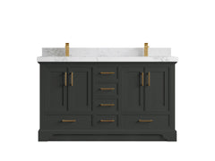 Charlotte 60 in. W x 22 in. D Double Sink Bathroom Vanity - photo 14