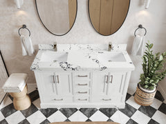 Charlotte 60 in. W x 22 in. D Double Sink Bathroom Vanity - photo 41