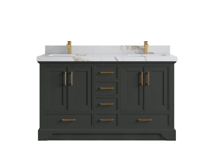 Charlotte 60 in. W x 22 in. D Double Sink Bathroom Vanity - photo 10