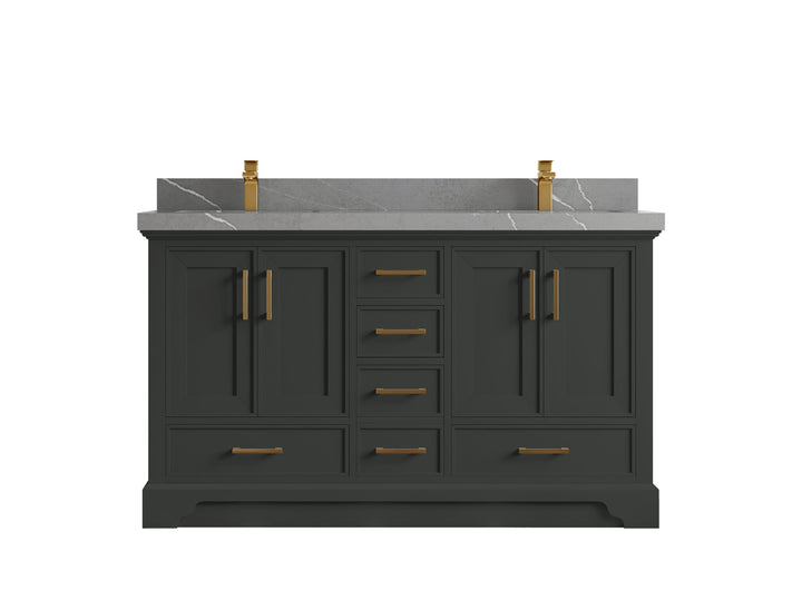 Charlotte 60 in. W x 22 in. D Double Sink Bathroom Vanity - photo 32