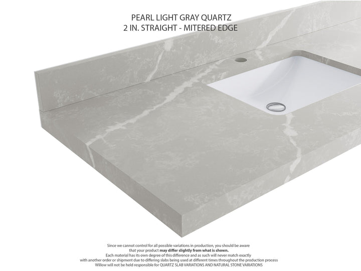 Charlotte 60 in. W x 22 in. D Floating Double Sink Bathroom Vanity in Natural Mindi Wood - photo 16