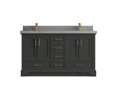 Charlotte 60 in. W x 22 in. D Single Sink Bathroom Vanity - photo 32