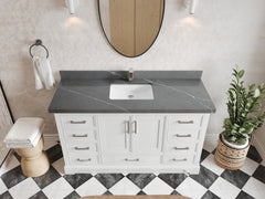 Charlotte 60 in. W x 22 in. D Single Sink Bathroom Vanity - photo 25