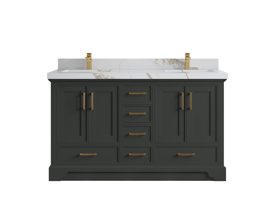 Charlotte 60 in. W x 22 in. D Single Sink Bathroom Vanity - Willow Bath and Vanity