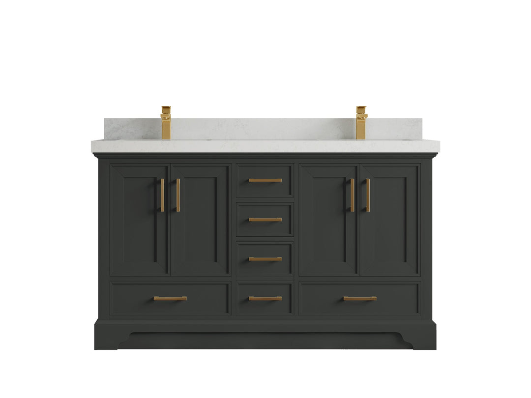Charlotte 60 in. W x 22 in. D Single Sink Bathroom Vanity - Willow Bath and Vanity
