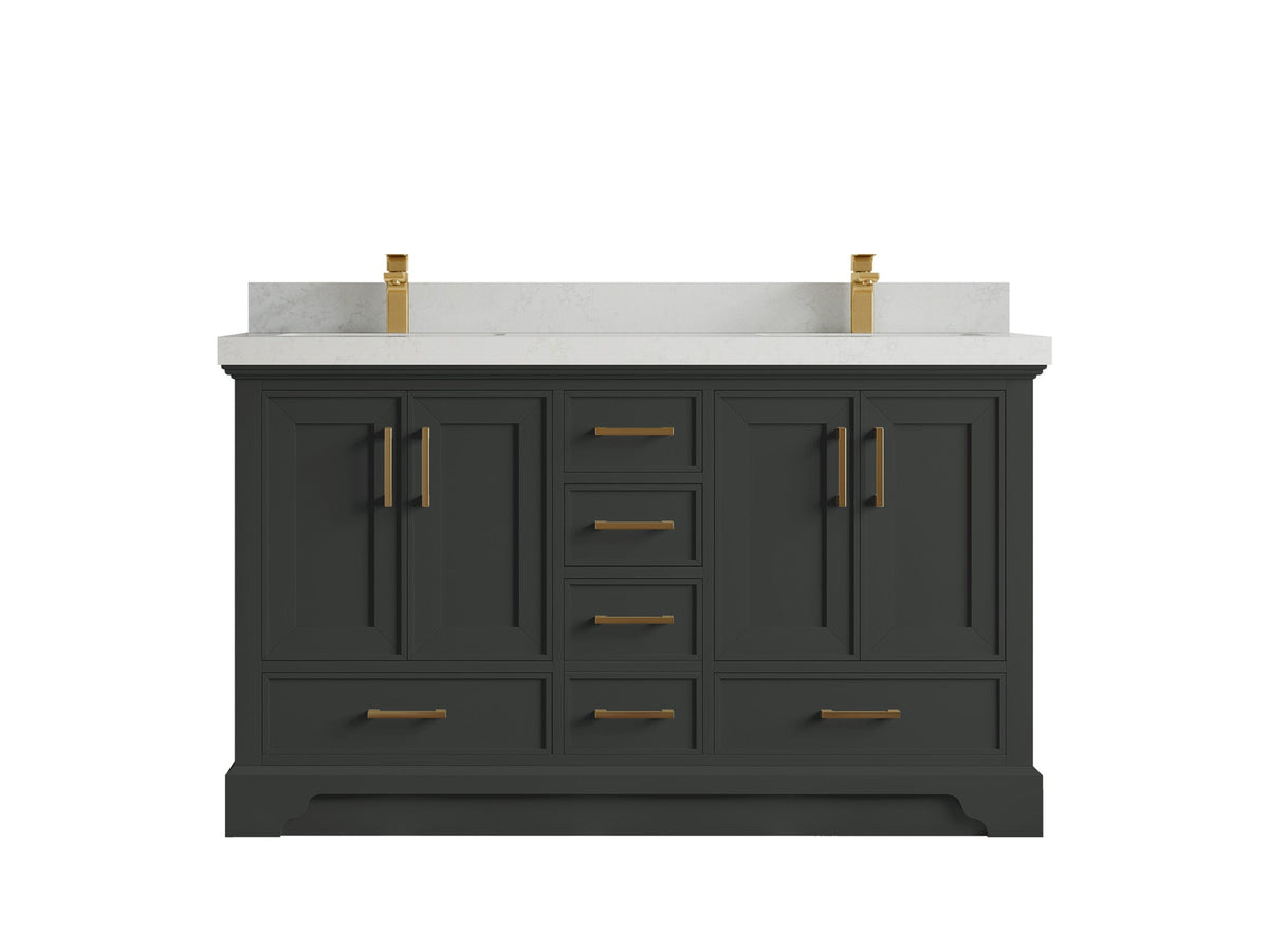 Charlotte 60 in. W x 22 in. D Single Sink Bathroom Vanity - Willow Bath and Vanity