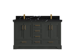 Charlotte 60 in. W x 22 in. D Single Sink Bathroom Vanity - photo 8