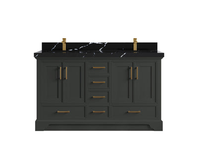 Charlotte 60 in. W x 22 in. D Single Sink Bathroom Vanity - Willow Bath and Vanity