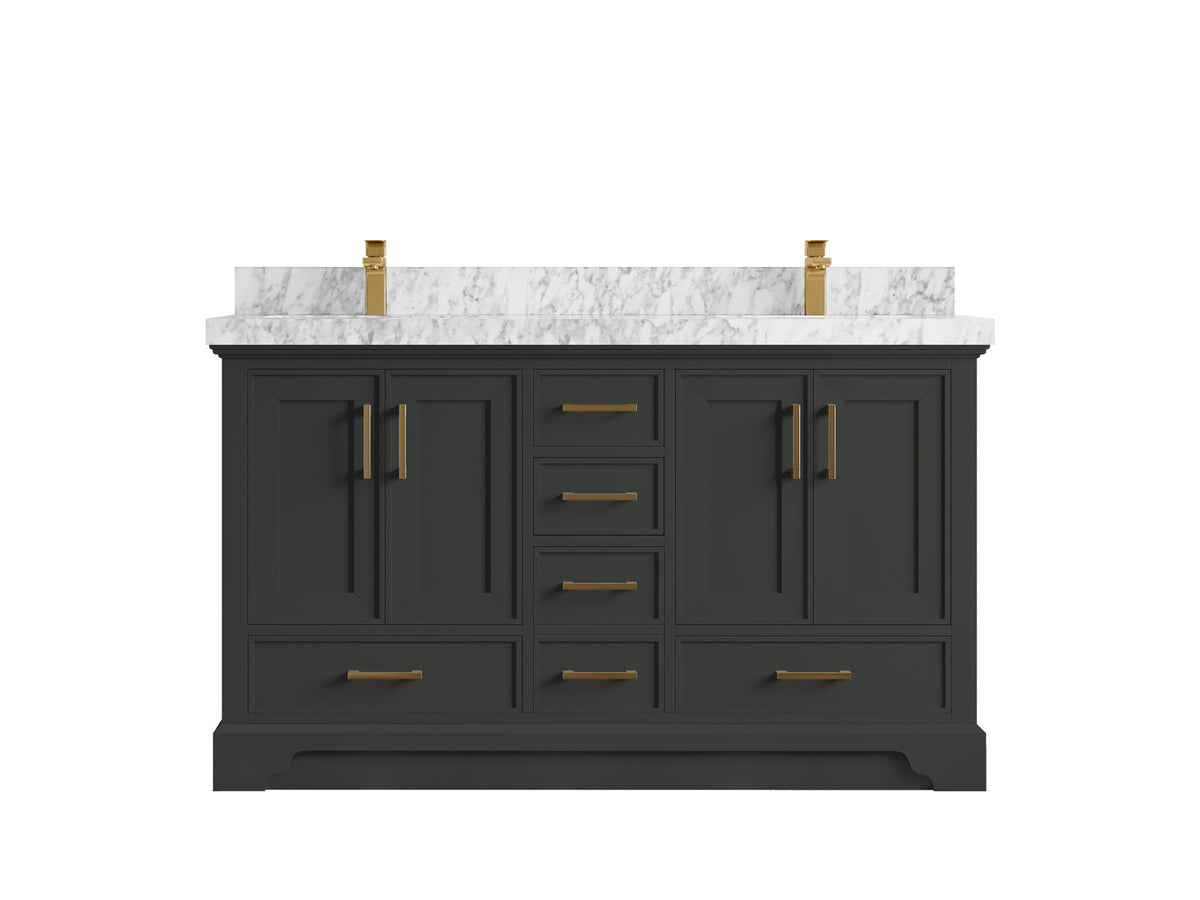 Charlotte 60 in. W x 22 in. D Single Sink Bathroom Vanity - Willow Bath and Vanity