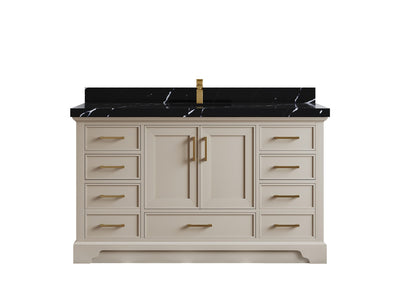 Charlotte 60 in. W x 22 in. D Single Sink Bathroom Vanity - Willow Bath and Vanity