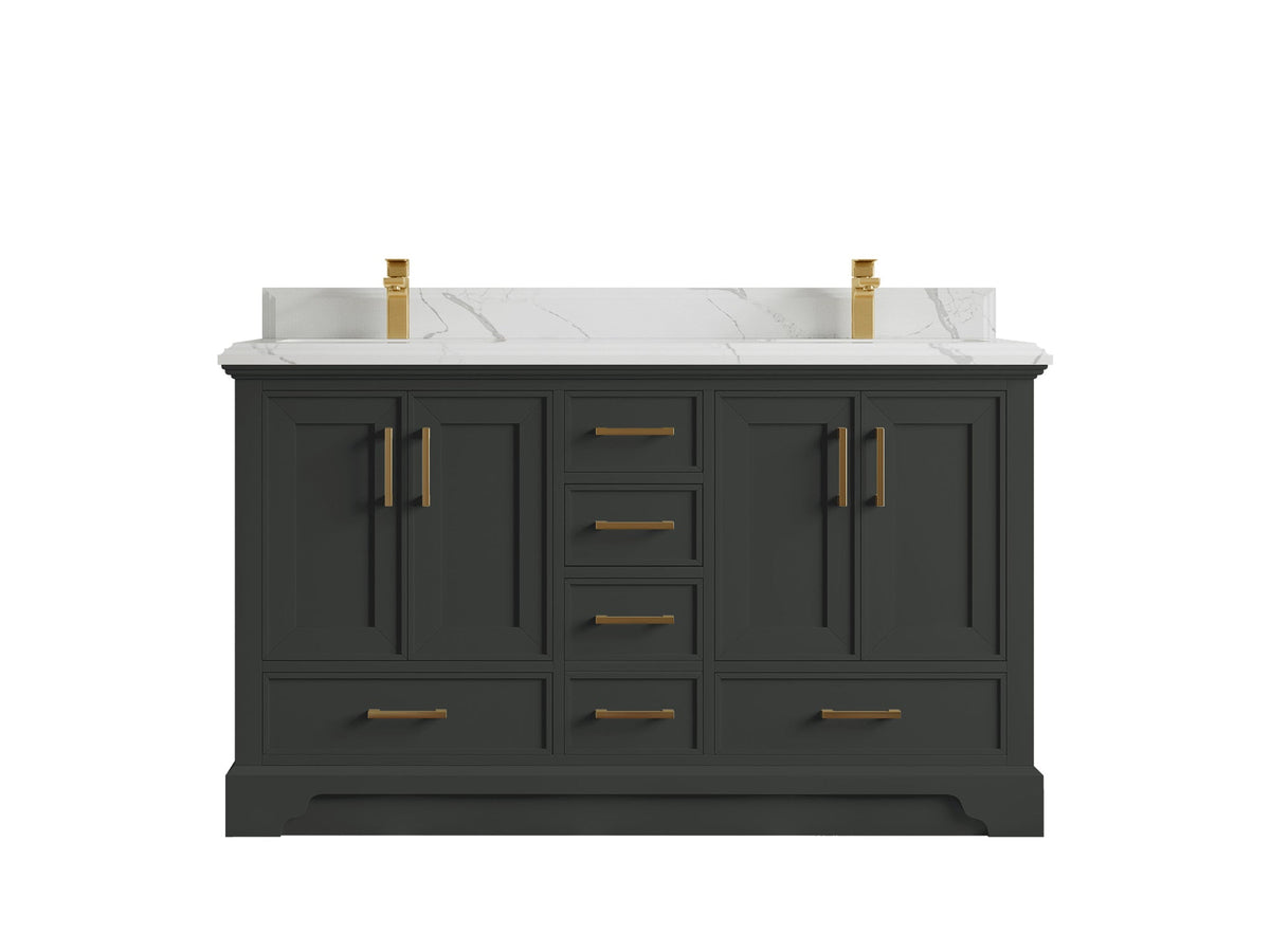 Charlotte 60 in. W x 22 in. D Single Sink Bathroom Vanity - Willow Bath and Vanity