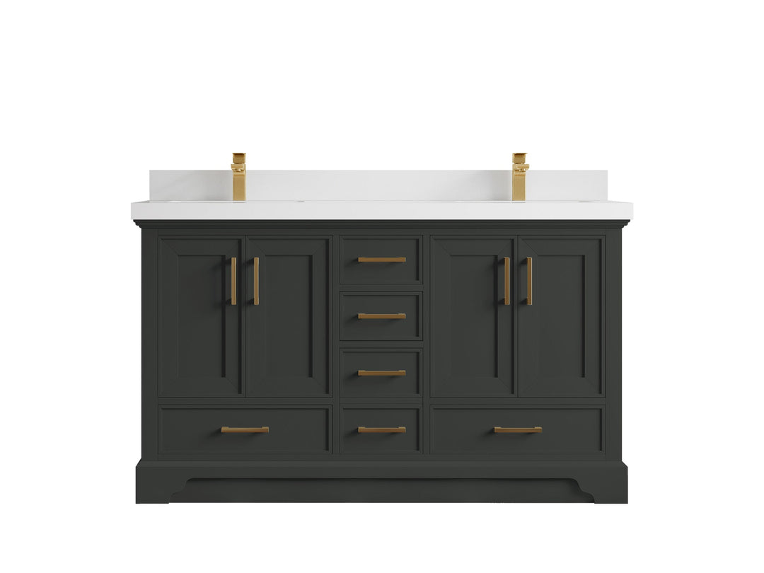 Charlotte 60 in. W x 22 in. D Single Sink Bathroom Vanity - Willow Bath and Vanity