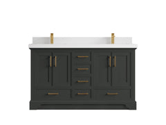 Charlotte 60 in. W x 22 in. D Single Sink Bathroom Vanity - photo 42