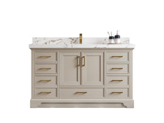 Charlotte 60 in. W x 22 in. D Single Sink Bathroom Vanity - photo 1