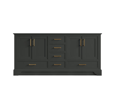 Charlotte 72 in. W x 22 in. D Double Sink Bathroom Vanity - Willow Bath and Vanity