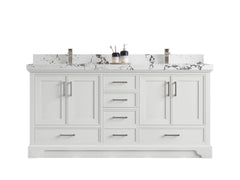 Charlotte 72 in. W x 22 in. D Double Sink Bathroom Vanity - photo 1