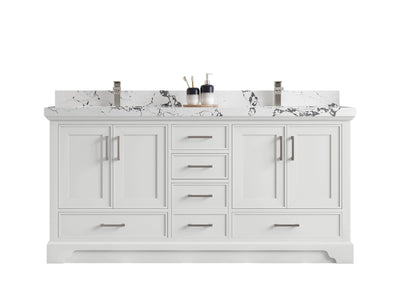 Charlotte 72 in. W x 22 in. D Double Sink Bathroom Vanity - Willow Bath and Vanity