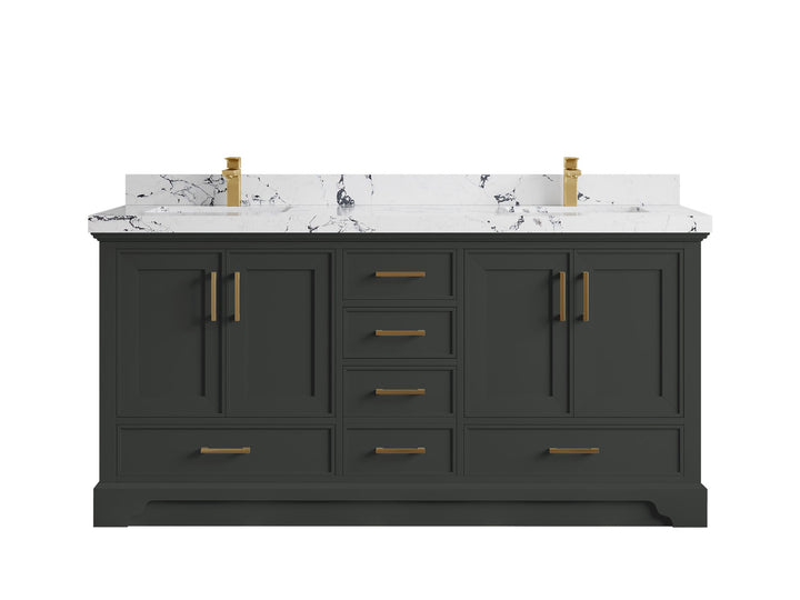Charlotte 72 in. W x 22 in. D Double Sink Bathroom Vanity - photo 38