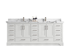 Charlotte 84 in. W x 22 in. D Double Sink Bathroom Vanity - photo 1