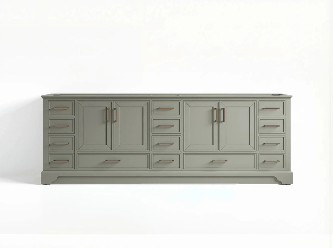 Charlotte 96 in W x 22 in D Free Standing Double Sink Bathroom Vanity | 
              
                Evergreen
                
                  
             - CHR-CAB-EGN-95 - photo №13