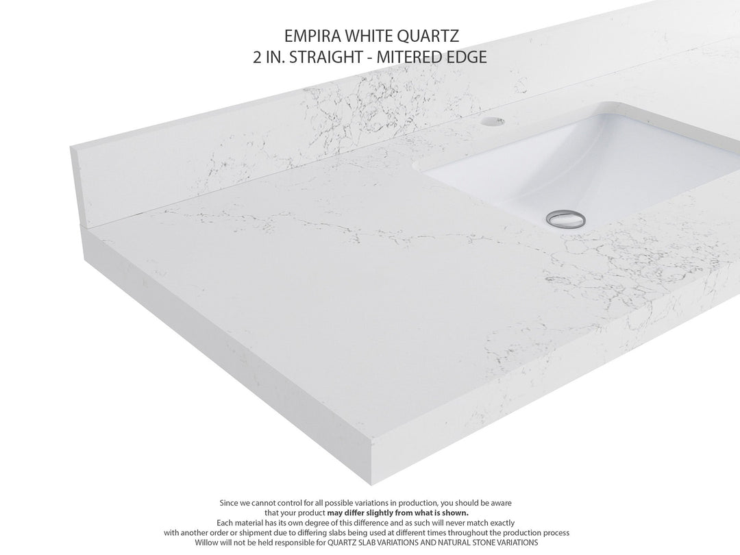 Charlotte 96 in W x 22 in D Free Standing Double Sink Bathroom Vanity - Willow Bath and Vanity