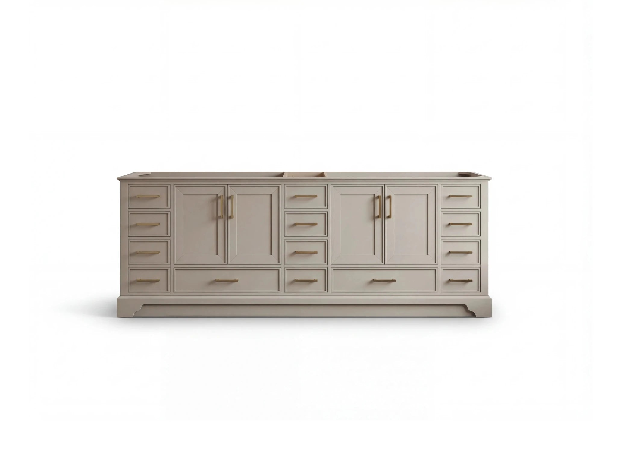 Charlotte 96 in W x 22 in D Free Standing Double Sink Bathroom Vanity - Willow Bath and Vanity