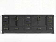 Charlotte 96 in W x 22 in D Free Standing Double Sink Bathroom Vanity - photo 7