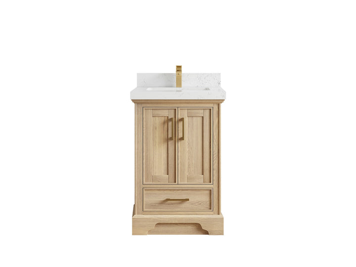 Charlotte White Oak 24 in. W x 22 in. D Single Sink Bathroom Vanity - photo 23