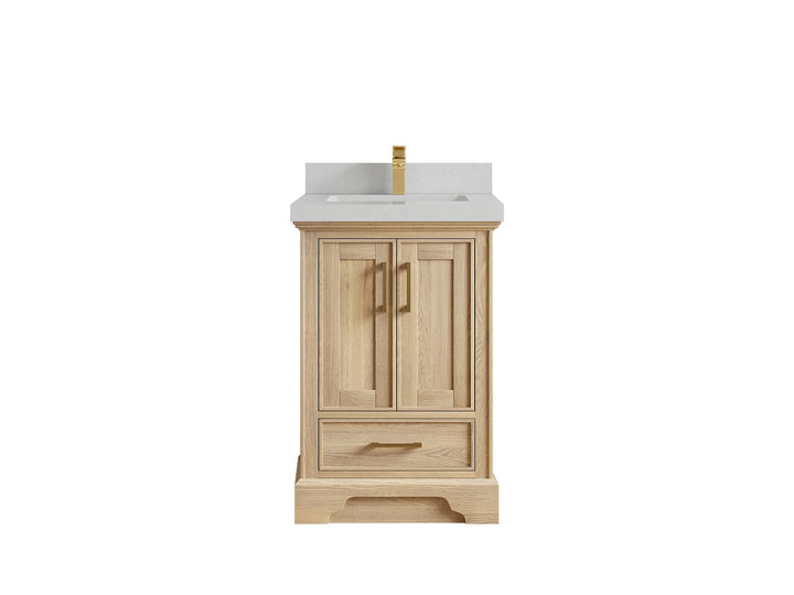 Charlotte White Oak 24 in. W x 22 in. D Single Sink Bathroom Vanity - photo 16